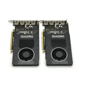 2個セット NVIDIA Quadro P2200 5GB GDDR5X 4画面表示可能