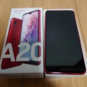 Galaxy A20 赤 新品未使用品