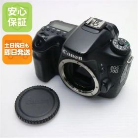 美品 EOS 70D ブラック 即日発送 デジタル一眼 Canon 本体 土日祝発送OK 06000