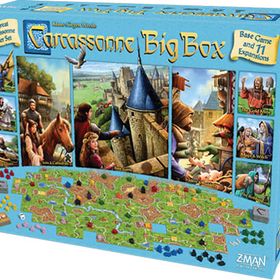 カルカソンヌ： ビッグボックス 6 英語版 (Carcassonne Big Box 6)（修道院長ミープル1個欠品） ボードゲーム