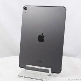 〔中古品〕 iPad Air 第5世代 64GB スペースグレイ MM6R3J／A auロック解除SIMフリー【377】
