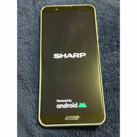 アクオス(AQUOS)のAQUOS sense3（シルバーホワイト）◆ SoftBank(スマートフォン本体)