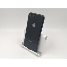 【中古】Apple SoftBank 【SIMロック解除済み】 iPhone 8 64GB スペースグレイ MQ782J/A【千葉】保証期間１週間【ランクC】