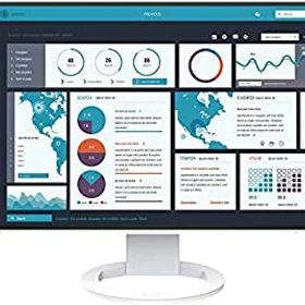 【中古】EIZO FlexScan EV2795-WT （27.0型/2560×1440/フレームレスモニター/アンチグレアIPS/疲れ目軽減/ホワイト）