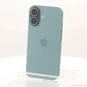 〔中古品〕 iPhone16 512GB ティール MYE63J／A SIMフリー【258】
