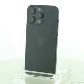 〔中古品〕 iPhone16 Pro Max 512GB ブラックチタニウム MYWL3J／A SIMフリー【269】