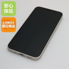 アイフォーン(iPhone)の超美品 SIMフリー iPhone12 mini 128GB ホワイト M222(スマートフォン本体)