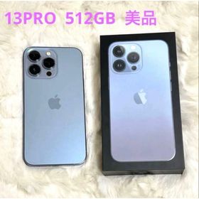 アイフォーン(iPhone)の◆ Apple iPhone 13 Pro シエラブルー 512GB 美品(スマートフォン本体)