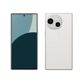 SHARP シャープ AQUOS R9 12GB/256GB SH-M28W ホワイト SIMフリー/楽天/ドコモ/au/ソフトバンク/SIM対応【新品】