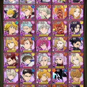 新キャラあり。引退アカウント、未連携 | グラクロのアカウントデータ、RMTの販売・買取一覧