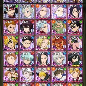 格安🍀引退アカウント 闘級1180万☝️ | グラクロのアカウントデータ、RMTの販売・買取一覧