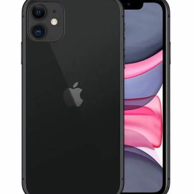 【中古】【安心保証】 iPhone11[128GB] SIMロック解除 SB/YM ブラック