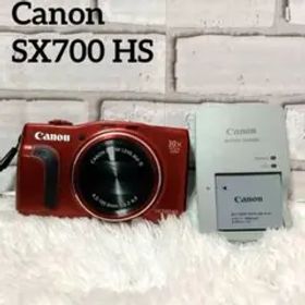 【極美品】 キャノン デジタルカメラ SX700 HS レッド 赤
