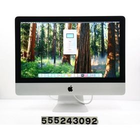 デスクトップ Apple iMac Retina 4K 21.5インチ 2019 A2116 Core i3 8100 3.6GHz/16GB/1TB/4K(4096x2304)/macOS Sequoia/Radeon Pro 555X