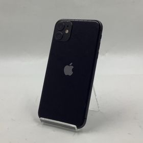 アップル(Apple)の【全額返金保証】【最速発送】Apple iPhone iPhone 11 64GB ブラック Softbank 動作確認済(スマートフォン本体)