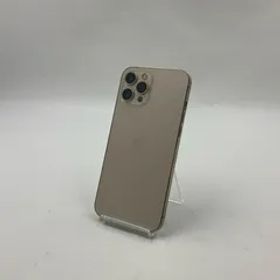 iPhone 12 Pro Max 256GB ゴールド Softbank SIMフリー 白ロム 動作確認済 74%【全額返金保証】【最速発送】