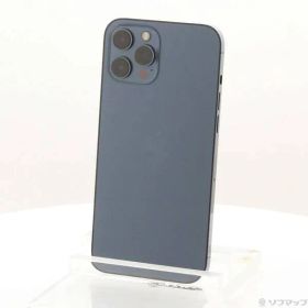 〔中古品〕 iPhone12 Pro Max 256GB パシフィックブルー MGD23J／A SIMフリー【262】