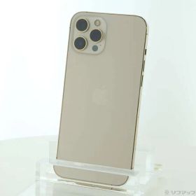 〔中古品〕 iPhone12 Pro Max 128GB ゴールド MGCW3J／A SIMフリー【276】