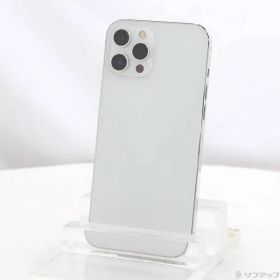 〔中古品〕 iPhone12 Pro Max 256GB シルバー MGD03J／A SIMフリー【349】