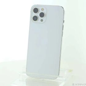 〔中古品〕 iPhone12 Pro Max 128GB シルバー MGCV3J／A SIMフリー【348】