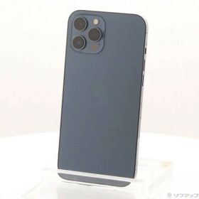 〔中古品〕 iPhone12 Pro Max 512GB パシフィックブルー MGD63J／A SIMフリー【258】