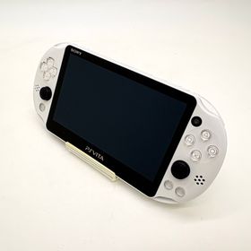 プレイステーションヴィータ(PlayStation Vita)のPS Vita グレイシャーホワイト(PCH-2000ZA22)【極美品】(家庭用ゲーム機本体)