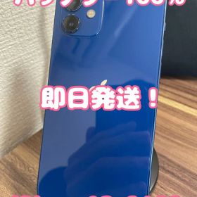 M4【バッテリー100%】【即日発送！】iPhone12 ブルー 64GB