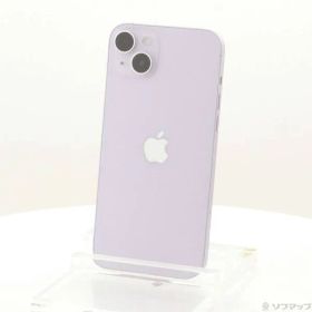 〔中古品〕 iPhone14 Plus 128GB パープル MQ4E3J／A SIMフリー【262】