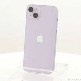 〔中古品〕 iPhone14 Plus 128GB パープル MQ4E3J／A SIMフリー【377】