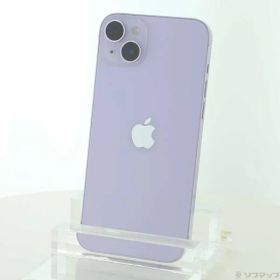 〔中古品〕 iPhone14 Plus 128GB パープル MQ4E3J／A SIMフリー【269】