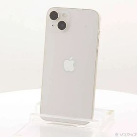 〔中古品〕 iPhone14 Plus 128GB スターライト MQ4D3J／A SIMフリー【262】