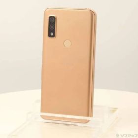 〔中古品〕 arrows We 64GB ローズゴールド FCG01 au SIMフリー【368】