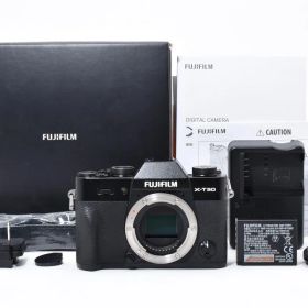 ショット数18131回 良品 FUJIFILM X-T30 ボディ ブラック AYM5160#705
