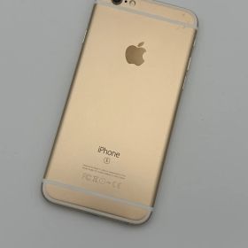 バッテリー新品交換済み 100％ SIMフリー docomo iPhone6s 128GB ゴールド ドコモ