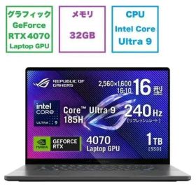 ASUS ゲーミングノートパソコン ROG GU605MI-U9R4070G 920544++