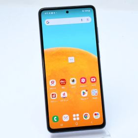 【電池良好】SIMフリー docomo Galaxy A52 5G SC-53B オーサムバイオレット