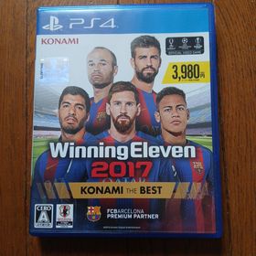 コナミ(KONAMI)の中古プレステ4ソフト ウイニングイレブン2017(家庭用ゲームソフト)