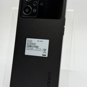 【中古B】OPPO Reno9 A A301OP 128GB ナイトブラック SIMフリー 白ロム