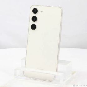〔中古品〕 Galaxy S23 256GB クリーム SCG19 au SIMフリー【258】