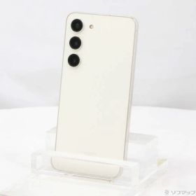 〔中古品〕 Galaxy S23 256GB クリーム SCG19 au SIMフリー【297】