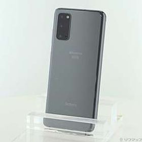 〔中古品（難あり）〕 Galaxy S20 5G 128GB コスミックグレー SC-51A docomoロック解除SIMフリー ［6.2インチ有機EL／Snapdragon 865］〔中古品（難あり）〕 Galaxy S20 5G 128GB コスミックグレー SC-51A docomoロック解除SIMフリー ［6.2インチ有機EL／Snapdragon 865］