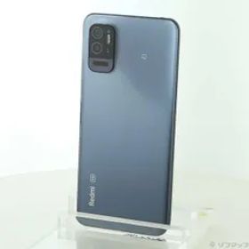 〔中古品〕 Redmi Note 10T 64GB アジュールブラック REDMINOTE10T／AB SIMフリー【269】