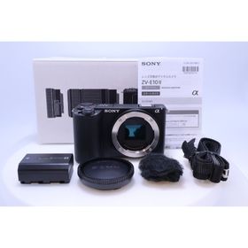 ソニー(SONY)の【ほぼ新品】SONY ZV-E10 II ボディ ブラック(ミラーレス一眼)