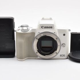 Canon EOS Kiss M ミラーレスカメラ ホワイト