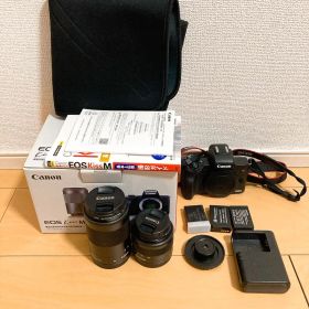 ミラーレス ダブルレンズキット eos kiss m 【値引き不可】
