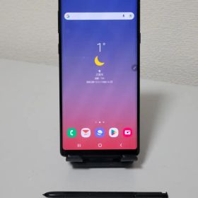 美品 Samsung Galaxy Note9 SCV40 ブラック au