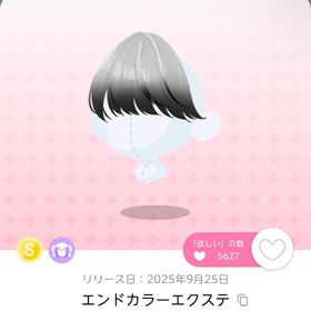 エンドカラーエクステ | ポケコロツイン(ポケツイ)のアカウントデータ、RMTの販売・買取一覧