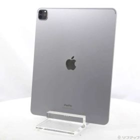 〔中古品〕 iPad Pro 12.9インチ 第6世代 128GB スペースグレイ MNXP3J／A Wi-Fi【305】
