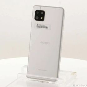 〔中古品〕 AQUOS sense6 64GB シルバー SH-M19 SIMフリー【269】