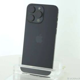 〔中古品〕 iPhone15 Pro Max 256GB ブラックチタニウム MU6P3J／A SIMフリー【269】